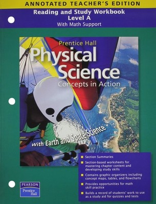 Reading and Study Workbook, Level A: With Math Support for Physical Science ...