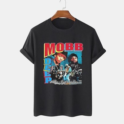 Vintage Mobb Deep Rappers T-shirt, Mobb Deep Infamous Tee, for 90s Rap Fans