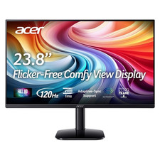 Acer Ka242Y G0Bi 23.8 Full Hd 1920 X 1080 Zero-Frame Home Office Ips Monitor