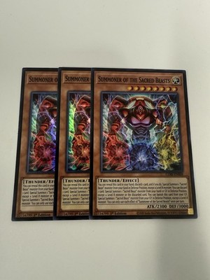 3X Summoner of the Sacred Beasts Super Rare CORI-EN008 presale