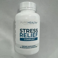 Purehealth Research Stress Relief Complex 90 Ct Exp 05/26