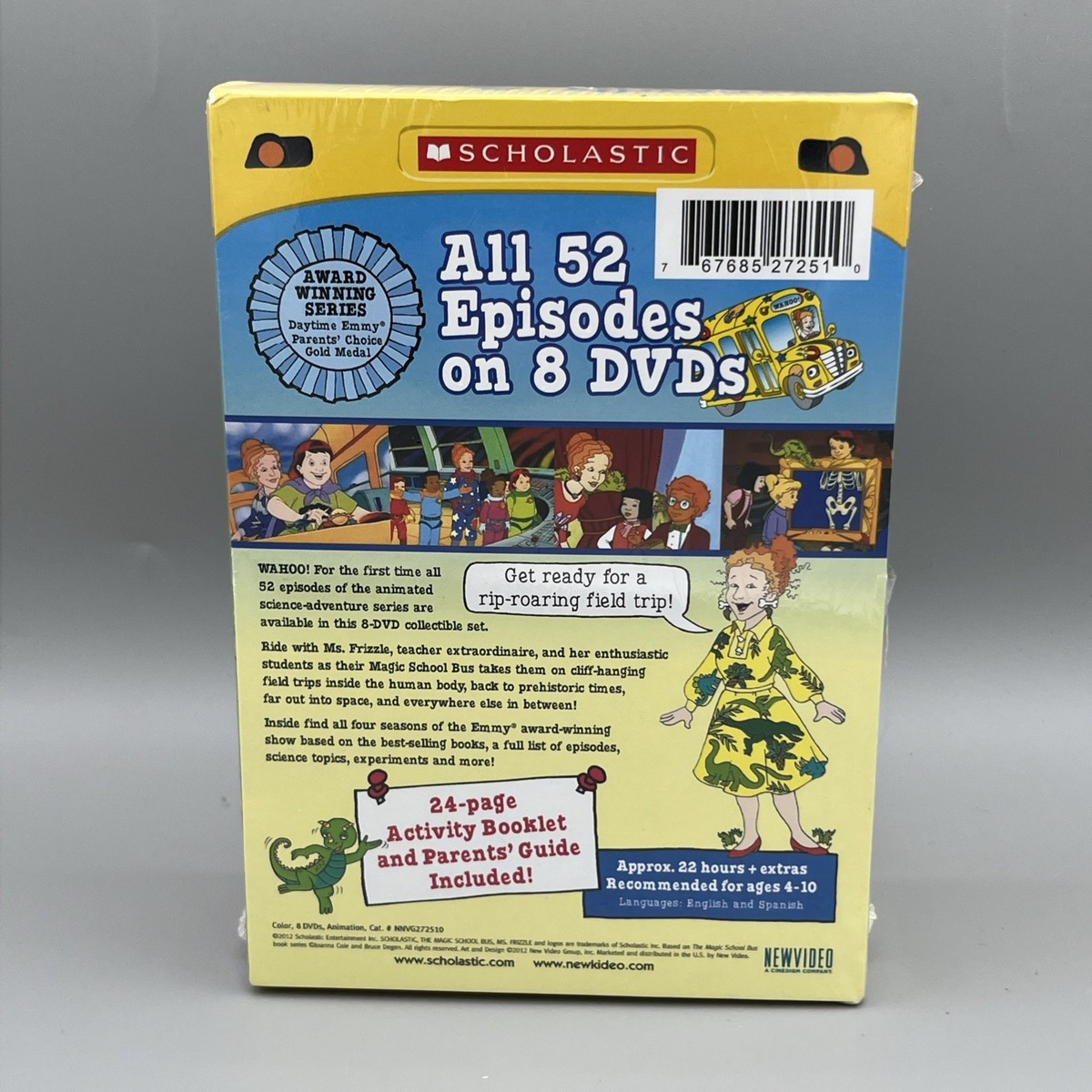 The Magic School Bus: The Complete Collection (DVD, 2012, 8