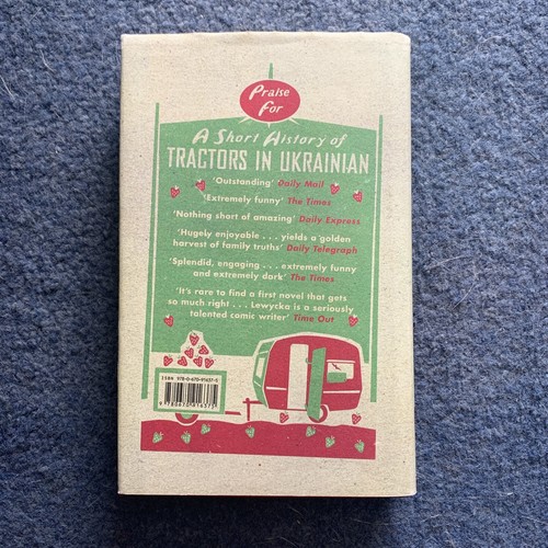 History of Tractors + Two Caravans by Marina Lewycka (Hardback, 1st Ed., Signed) - Picture 9 of 12