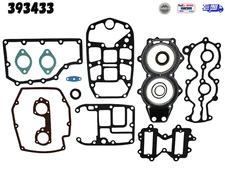 Fits OMC Johnson Evinrude Powerhead Gasket Kit 393433 | 40-55 HP Outboard NEW