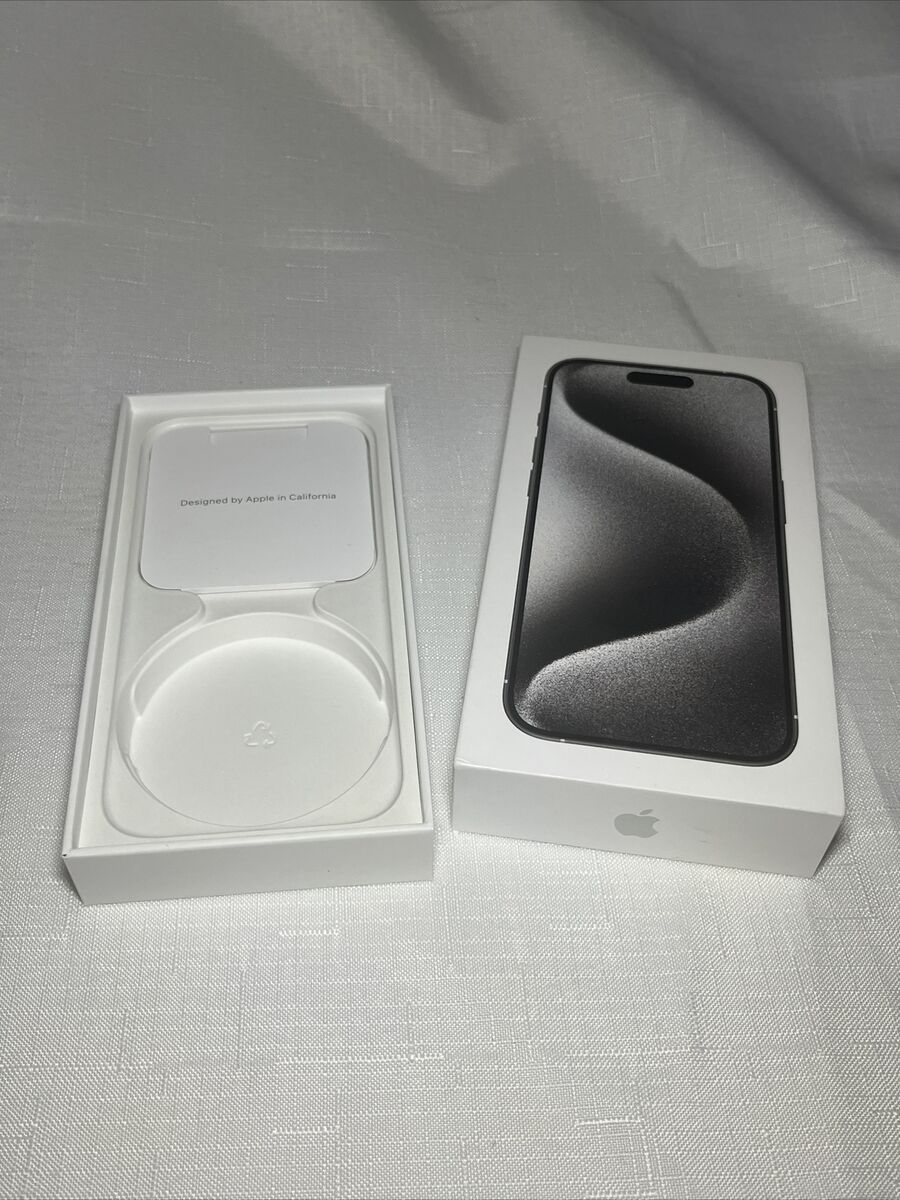 Apple iPhone 15 PRO White Titanium 256 GB BOX ONLY | eBay Apple iPhone 15 PRO White Titanium 256 GB BOX ONLY | eBay