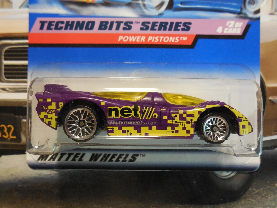 风火轮 TECHNO BITS 完整套装 4 个雷达游骑兵阴影喷射动力手枪 罕见 — 第 3/4 张图片