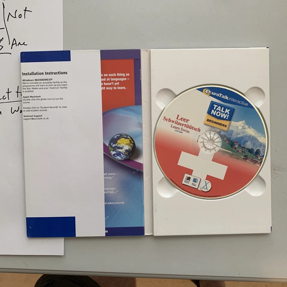 Euro Talk Learn How to Speak Understand Talk the SWISS Language CD Switzerlan179 - Image 2 of 4