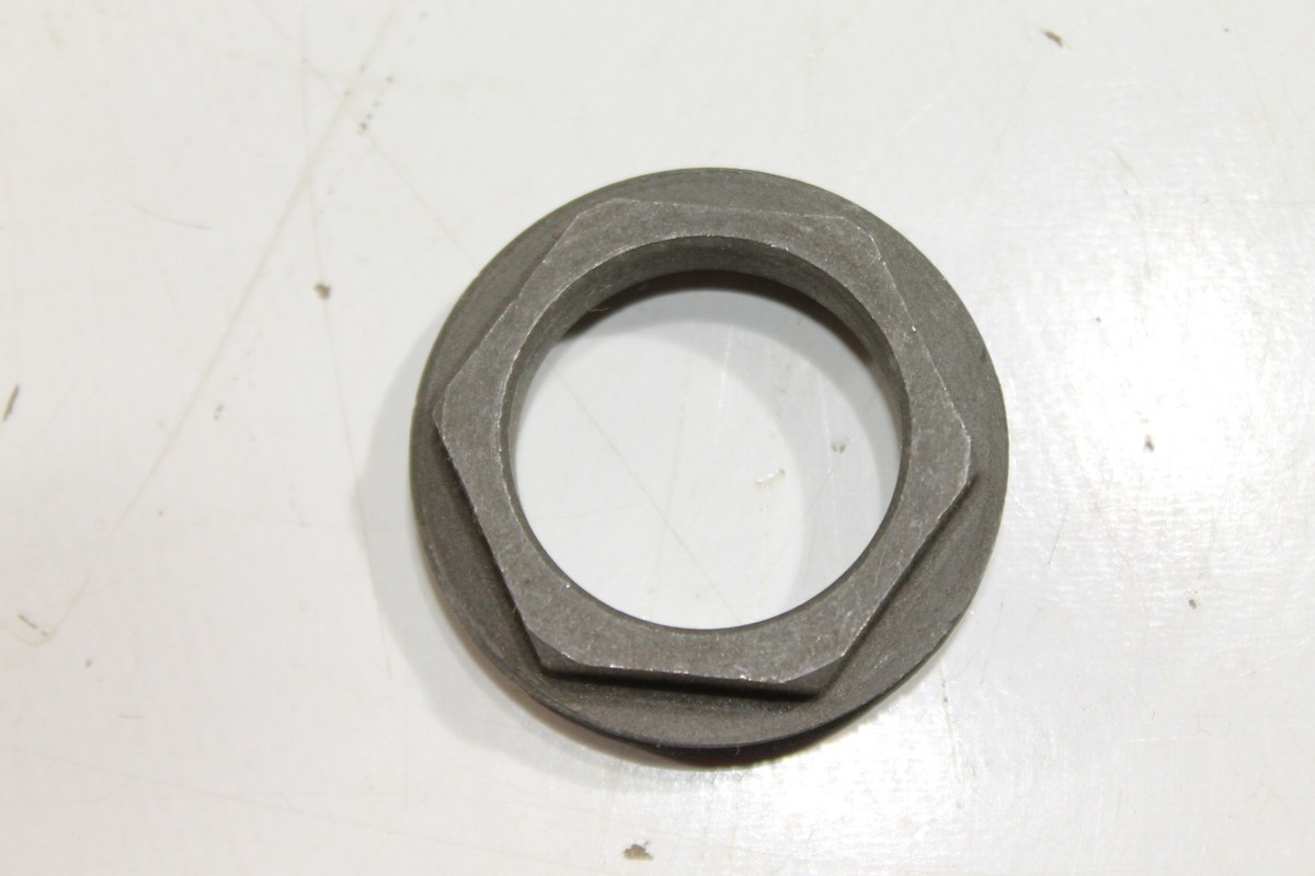 Harley Davidson V-Twin Chrome Swingarm Lock Nut (Right) 1974