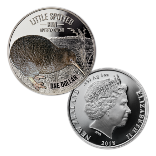 New Zealand- 2018- 1 OZ Silver Proof Coin- Kiwi Coins Series!!! - Picture 9 of 10