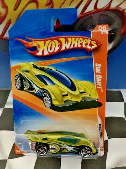 Hot Wheels 2010 HW Track Stars 6/12 070 Side Draft Green PR5