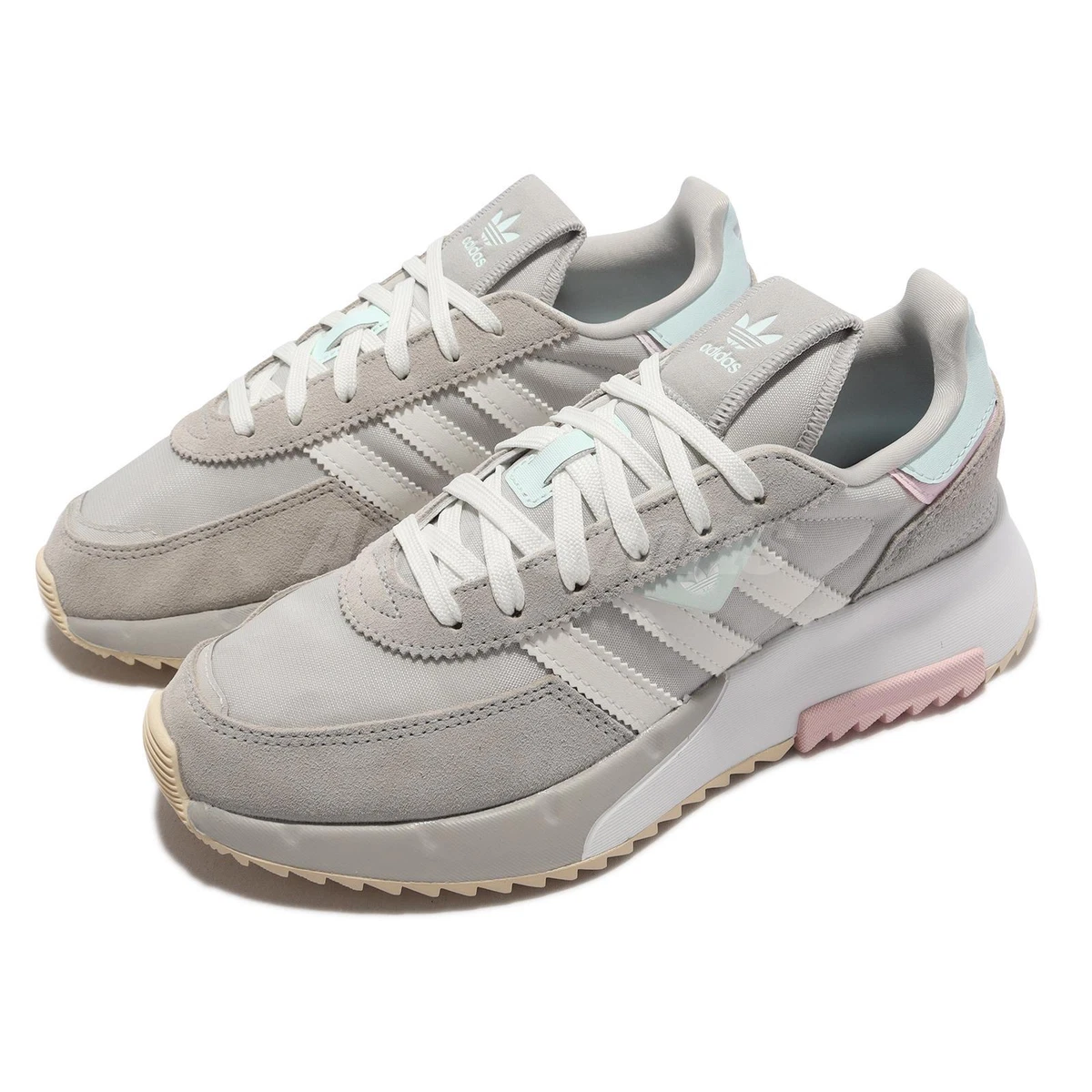 adidas Originals Retropy F2 W Grey White Women Casual Lifestyle Shoes GW9405