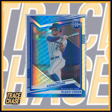 2022 Panini Elite Extra Edition Baseball Elijah Green Aspirations 221/349 #5