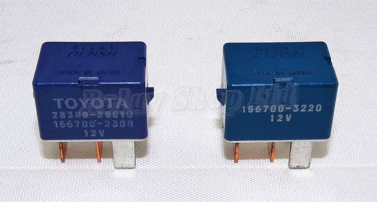 Toyota Lexus 4-Pin Blue Starter (Replacement) Relay 28300-28010  