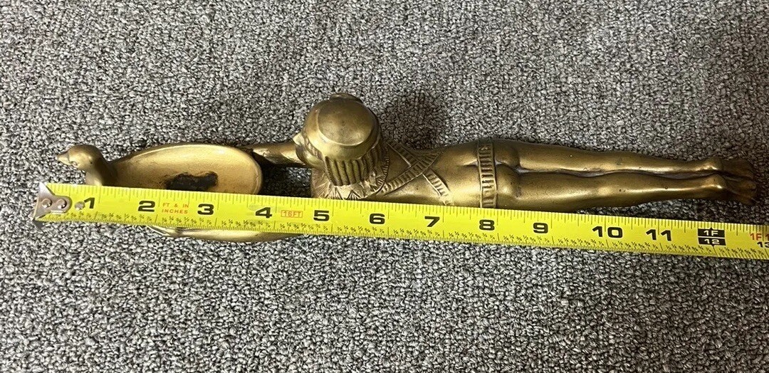 Art Deco Egyptian  "Queen of the Nile" Incense Burner Sculpture Figure Goddess