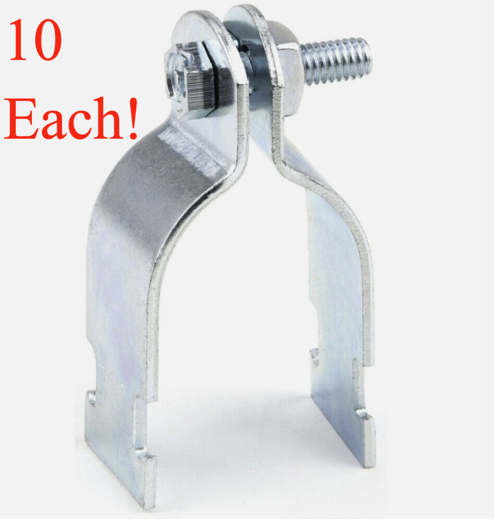 L.H. Dottie SC200R 2" 800 Lb Rated Steel Rigid Universal Strut Clamps 10 Each