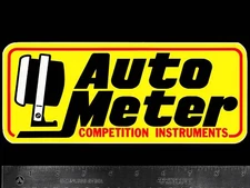 AUTO METER Competition Instruments - Original Vintage  Racing Decal/Sticker