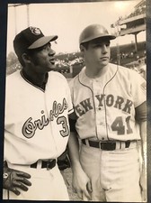 1969 World Series Game 1 Tom Seaver - Mike Cuellar  Oversized Photo  Ken Regan