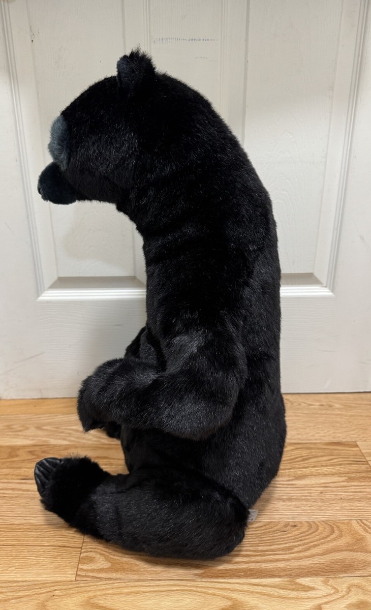 Disney Store Brave Queen Elinor Bear Jointed Legs Black Plush w