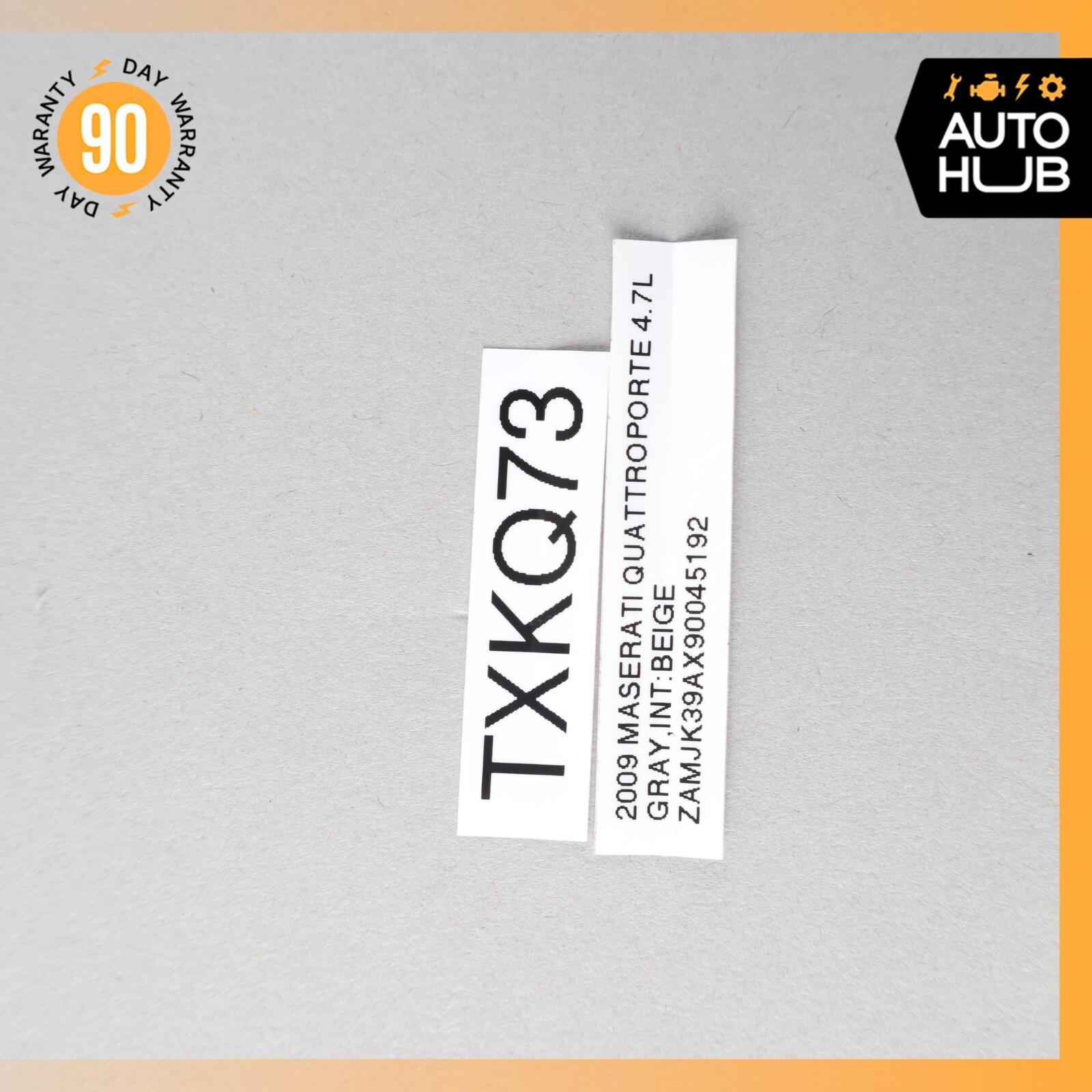 03-13 Maserati Quattroporte M139 Top Roof Shark Fin Radio Antenna GPS OEM 50k