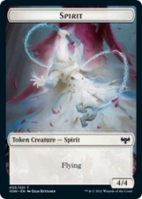 x4 Spirit VOW MTG 3/21 TOKEN M/NM 4x
