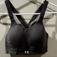 UNDER ARMOUR Eclipse Women’s High Support Sports Bra Back Clasp Small