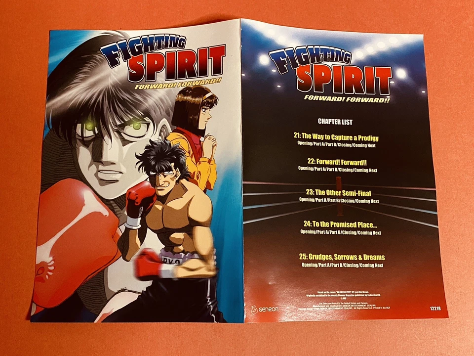 Hajime no Ippo Fighting Spirit Forward! Forward!! Volume 5 2005 Anime DVD📀 - Image 4 of 4