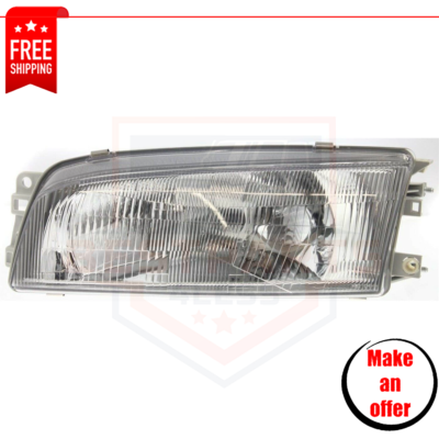 Headlight MR476689 halogen left side for 1997-2001 Mitsubishi 