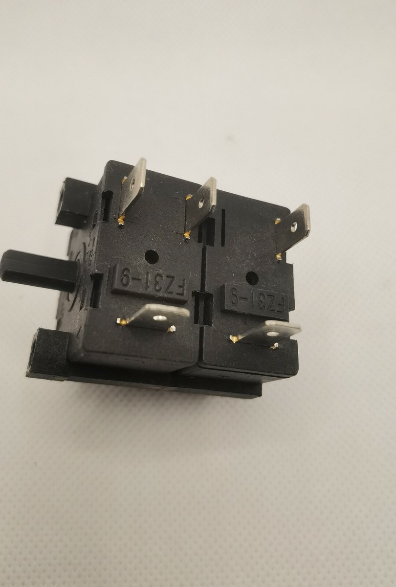 1pc HUA LI LAI FZ31-9 Galanz Oven Rotary switch 8 pins 6 positions 1pc HUA LI LAI FZ31-9 Galanz Oven Rotary switch 8 pins 6 positions
