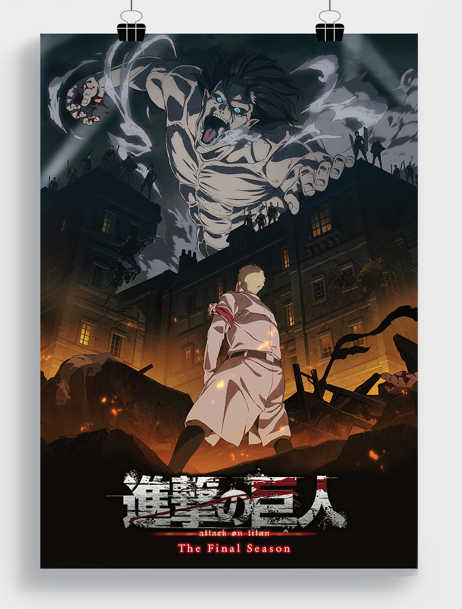 Poster Shingeki No Kyojin Tam A4 e A3 Anime Temporada Levi, Mikasa, Ymir,  Personagens Attack On Titan Mangá.