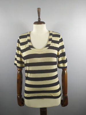 Escada Striped T-Shirt Size S