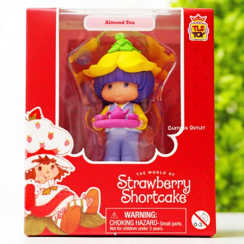 The World Of Strawberry Shortcake Almond Tea Mini Figure CheeBee TLS Toy New - Picture 4 of 6