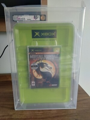 VGA 85+ BLISTER PACK !! Mortal Kombat Deception 2004 Xbox VIDEO GAME SEALED