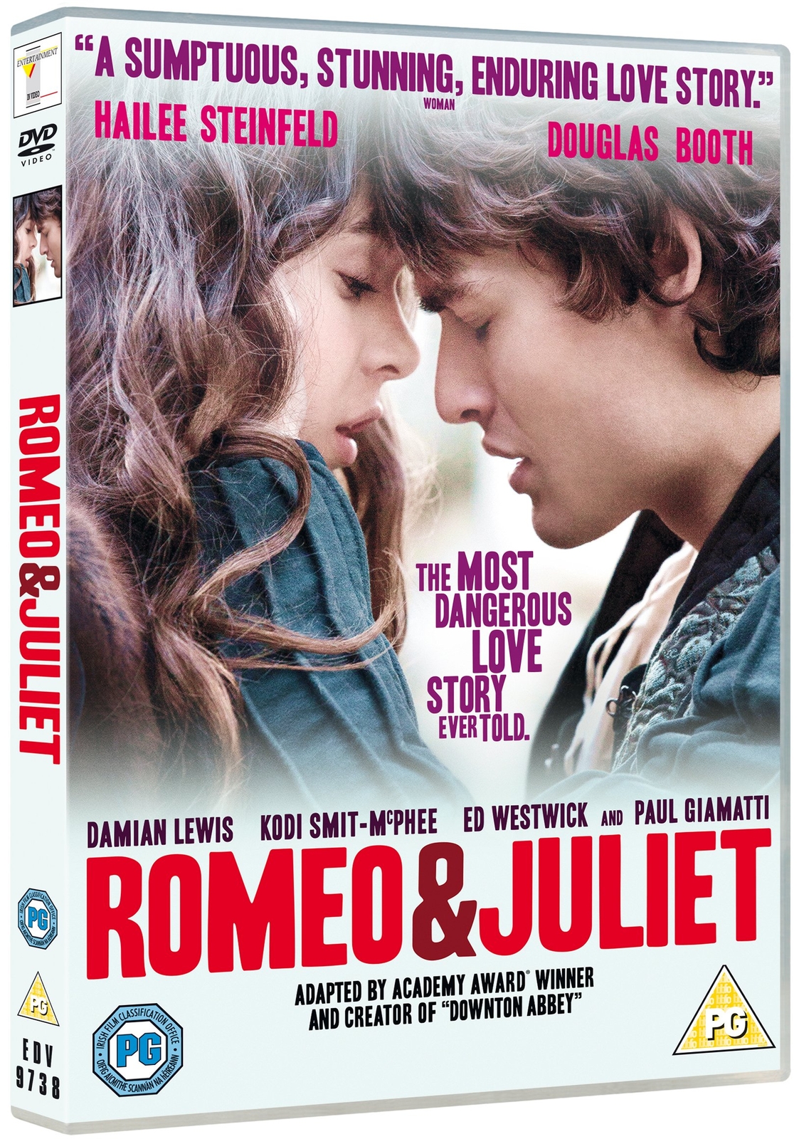 Romeo And Juliet (DVD) Hailee Steinfeld Stellan Skarsgård Douglas Booth