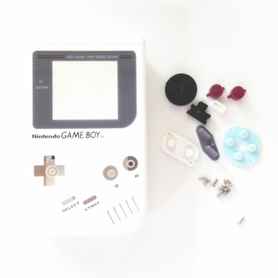 GBO Austausch Komplett Gehäuse Hülle Case Für Gameboy Classic /DMG/GB -- Weiß