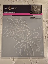 ALTENEW  "3D EMBOSSING FOLDER 6X6"  "MAGNOLIA BALLERINA" "NEW"