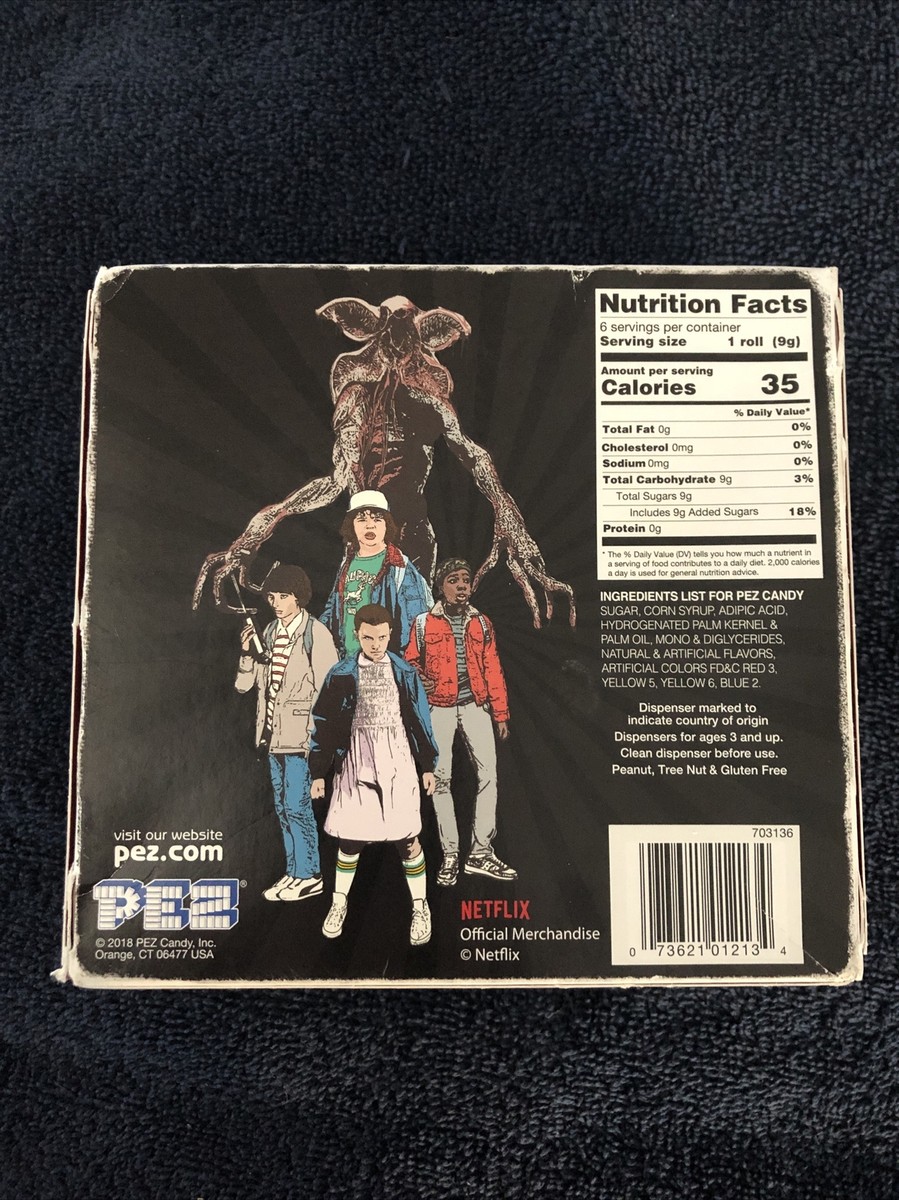 Stranger Things: 2-Pack Eleven and Mike PEZ New in Unopened