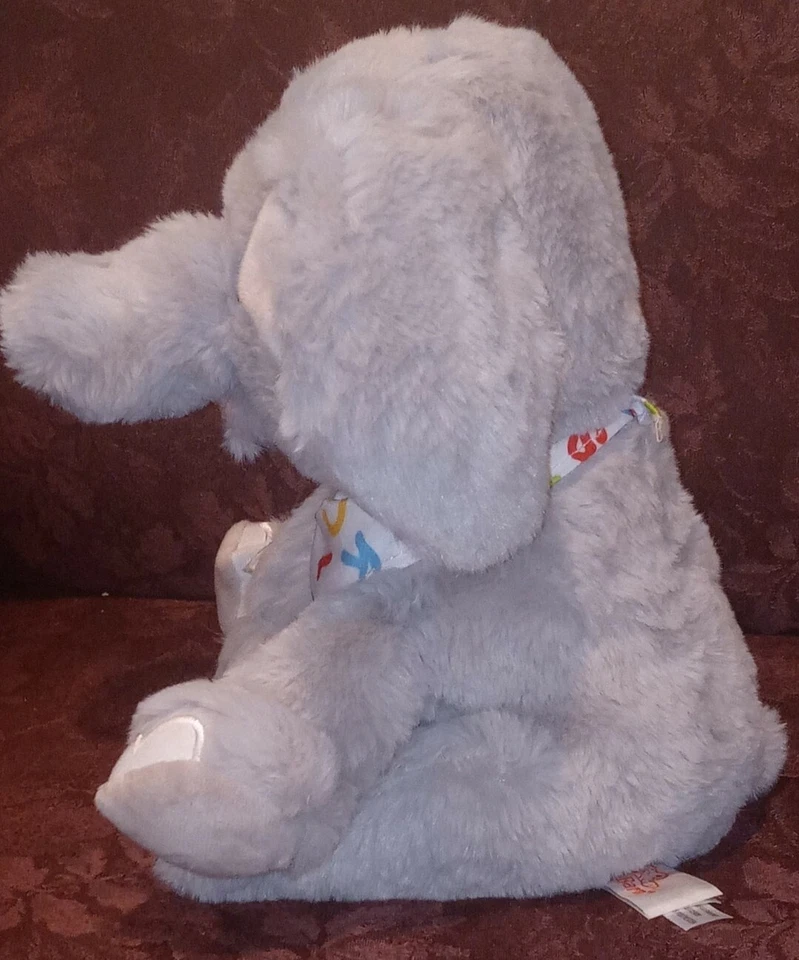 Cuddle Barn Elroy Elephant Interactive Plush Alphabet Singing Animated Moving Z - Image 2 of 4