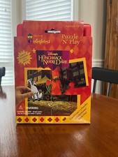 Vintage 90s Disney The Hunchback Of Notre Dame Colorforms Puzzle 'N Play Set New