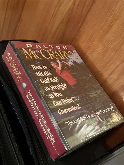 Coffret VHS TVI – Dalton McCrary – Short Game – 2 Cassettes – Instructions Golf