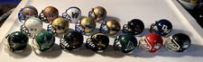 Set Of 17 D3 NCAA Massachusetts St. Collegiate Assoc Custom Pocket Pro Helmets