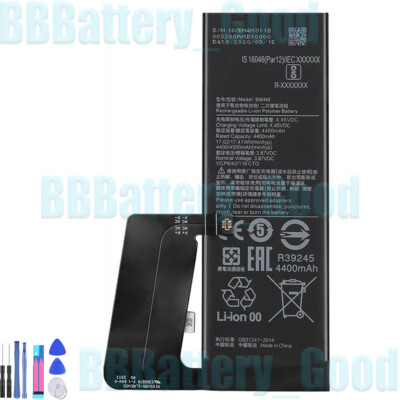 BM4M New Replacement Battery For Xiaomi Mi 10 Pro 5G 4500 mAh + Free Tools Set
