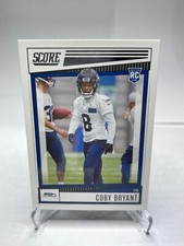 2022 Score - Rookies #363 Coby Bryant (RC)