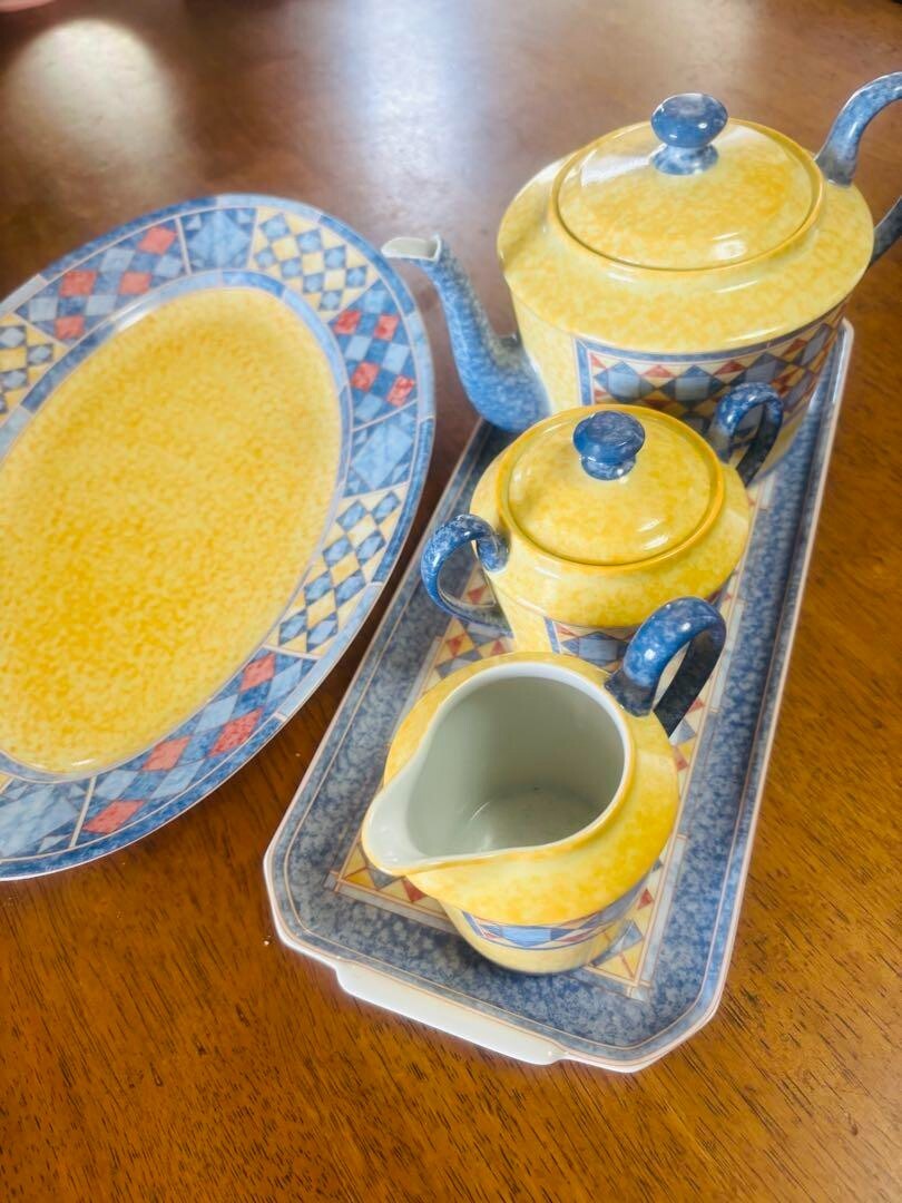 LAURE JAPY フルーツ柄 食器セット プレート カップ＆ソーサー Laure