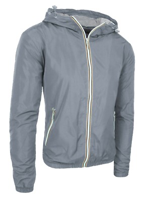 Giubbotto giacca uomo primavera estate grigio giubbino