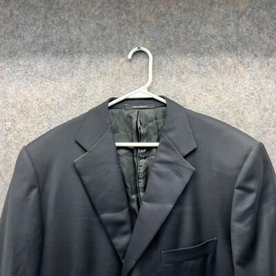 Ermenegildo Zegna Blazer Men 58 Adult Black Suit Jacket Sports