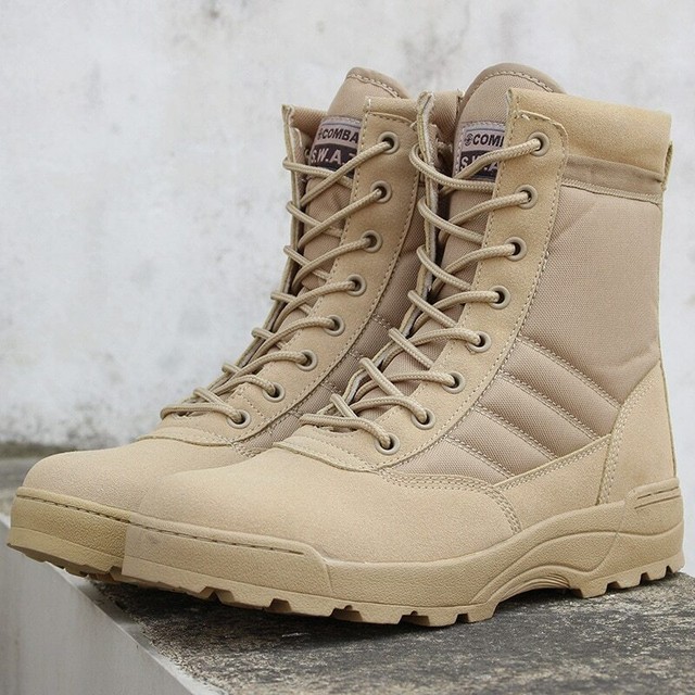 botas militares hombre