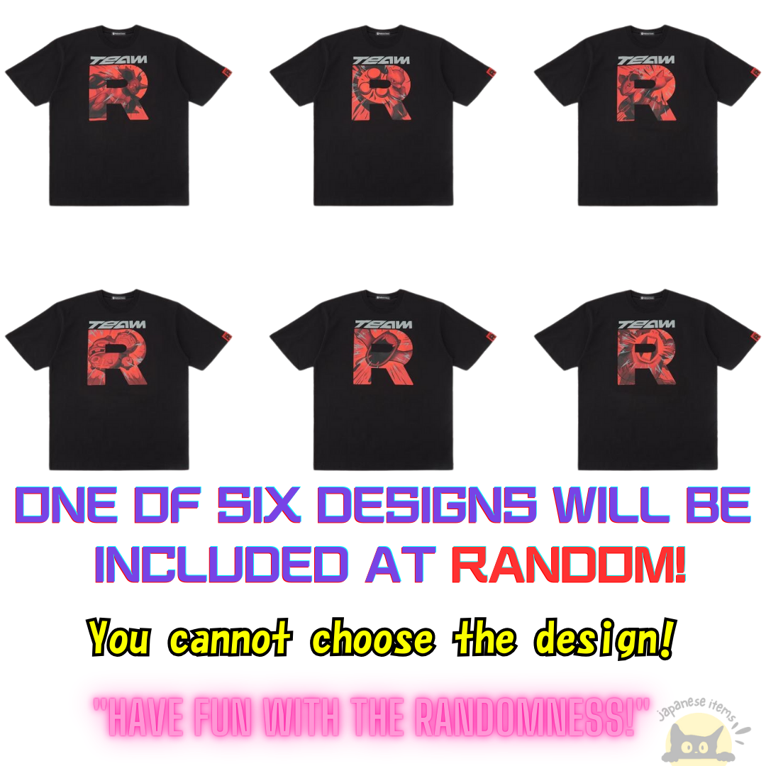 Pokemon Center Team Rocket T-Shirt L Unisex 2025 Japan Random Pack