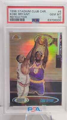 1998-99 Topps Stadium Club - Chrome Refractor #SCC6 Kobe 1998-99 Topps Stadium Club - Chrome Refractor #SCC6 Kobe