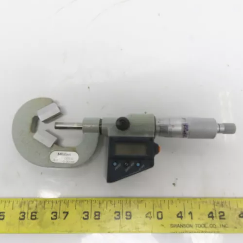 314-712-30 V- Anvil Digital Micrometer 0.4-1 W/Data Port