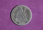1887- Seated Liberty One Dime #P21010